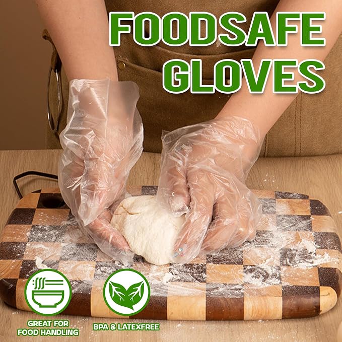 Disposable Plastic Gloves Food Handling Service Gloves Disposable For Cooking