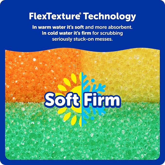 Scrub Daddy Sponges & PowerPaste XL Value Pack - 4 Scrub Daddy Multipurpose Dish Sponges & PowerPaste XL All-Purpose Cleaning Paste - Scratch-Free, Multi-Surface Household Cleaning Supplies Kit (5ct)