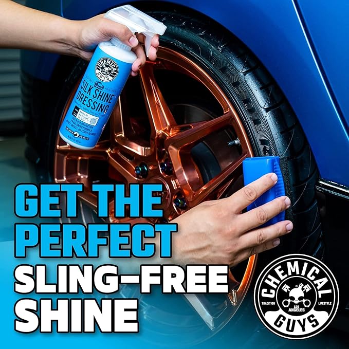 Chemical Guys, Exterior Wash & Shine Kit, Soap, Glass & Tire Dressing Set | Takes a dusty daily driver to a glossy finish in one session, packed in a grab-and-go bag that makes a solid gift