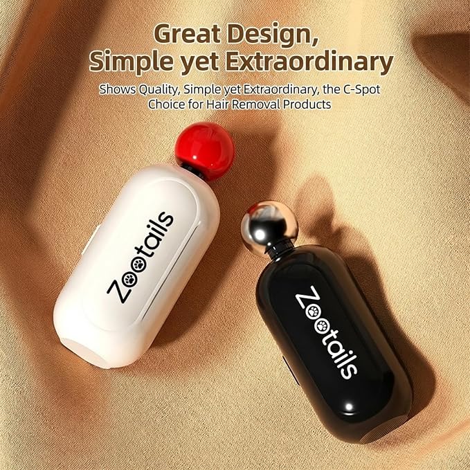 [Zootails] 2-in-1 Portable Lint Roller & Fabric Shaver – Reusable Gel Sticky Picker & Retractable Metal Scraper – Washable Travel Lint Remover for Clothes, Pet Hair, Sweater Pilling (Black)