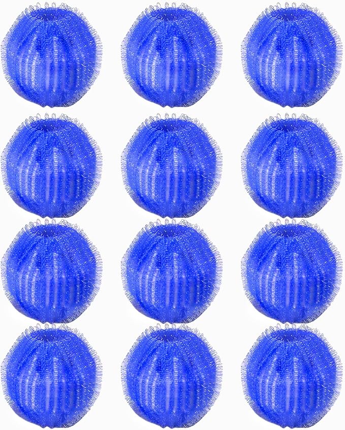 Pet Hair Remover for Laundry, Reusable Dog & Cat Hair Remover Tool, Effectively Removes Pet Hair, Lint and Dander from Bedding and Clothing, Suitable for Washing Machines, Dryers -12PCS