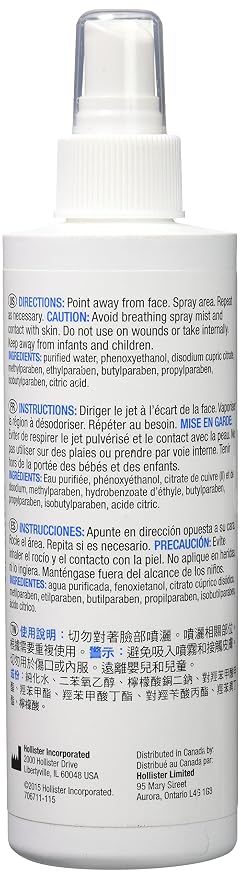 M9TM Odor Eliminator Spray 8 ounces/UnScented/Each | Ostomy Spray, Ostomy Supplies, Odor Neutralizer, Odor Spray for Ostomy Pouch