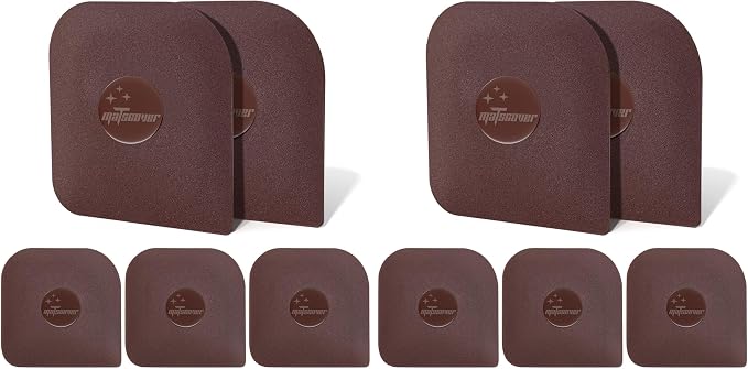 Pan Scraper, 5 Pcs Pot & Dish Scraper Plastic, Sturdy Scraper Kitchen Tool (Pack of 2)