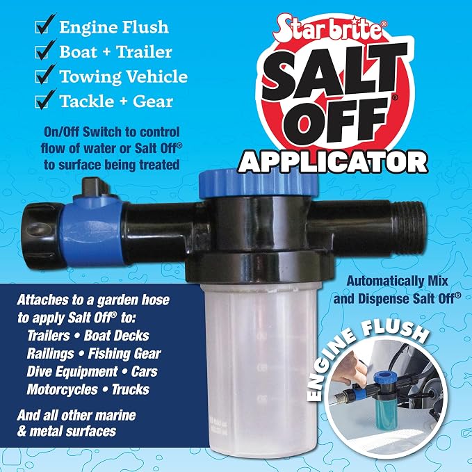 STAR BRITE Salt Off Remover & Marine Engine Flush Kit