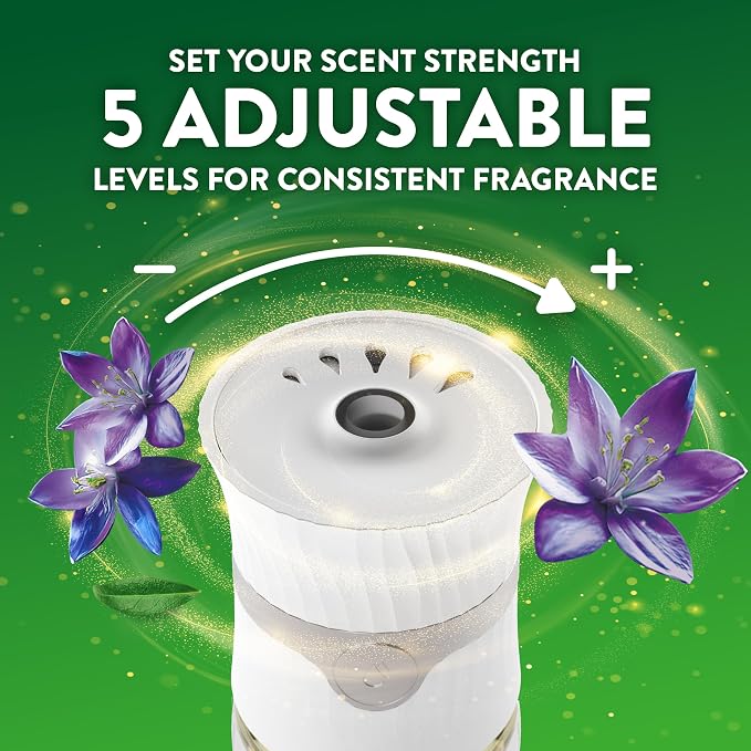 Air Wick Plug-In Scented Oil Refills, 4 Count, Ripe Cranberry & Currants, Air Freshener, Essential Oils, Fall Scent, Fall Decor