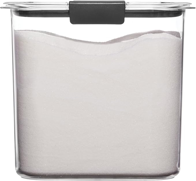 Rubbermaid Brilliance Food Storage Containers Set with Airtight Lids (12 Cup, 16 Cup)