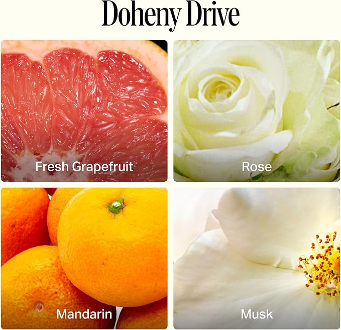 Preston Lane Room Spray Air Freshener, Home Fragrance - Doheny Drive | Water-based Non-toxic Air Freshener Spray, 3.4 fl oz, Elegant Long-Lasting Room Scent, Odor Eliminator, Fine Mist Spray
