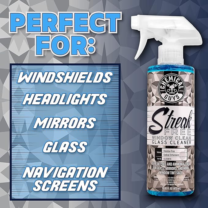 Chemical Guys, 11-Piece Interior Car Detailing Kit, VRP, Nonsense & Glass | With VRP protectant, Nonsense cleaner, glass cleaner, 3 detailing brushes, 3 microfiber towels, complete kit