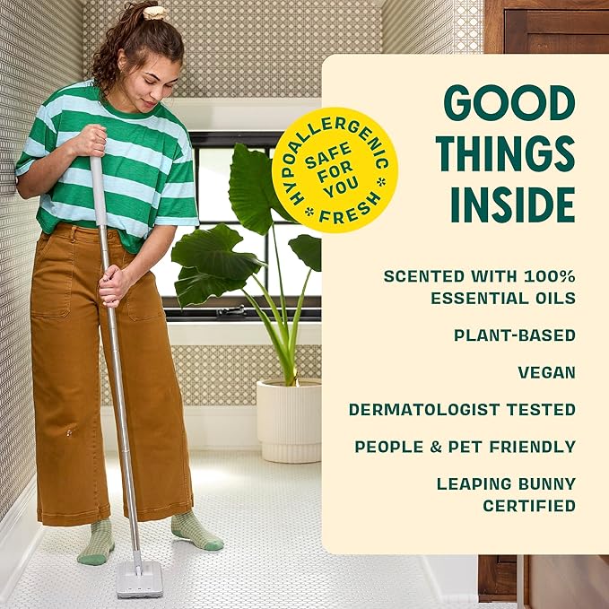 Aunt Fannie's Ultra Concentrated Vinegar Floor Cleaner, Lemon, 3 Pack | Makes Up to 16 Gallons per bottle, No Rinsing, Safe for Sealed Tile Vinyl Hardwood Laminate & Linoleum, Kid and Pet Safe