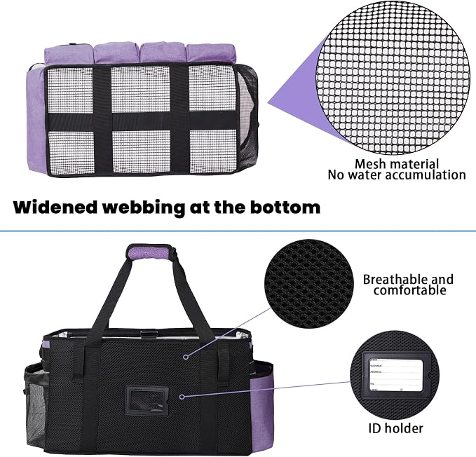 Extra large Cleaning Caddy Bag Built-in hard plastic Aluminum foil lining | Extra large Cleaning Caddy Bag Built-in hard plastic Aluminum foil lining