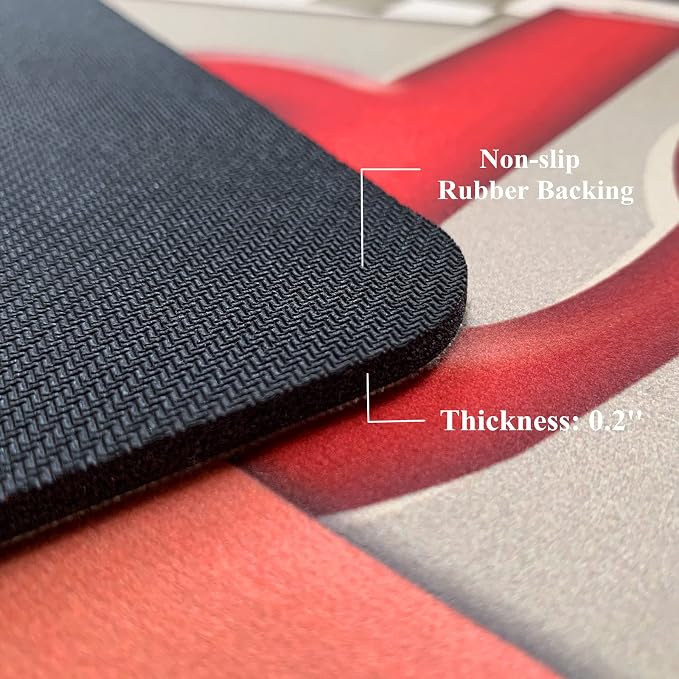Anti Fatigue Laundry Room Rug Runner Nonslip Rubber Comfort Mats Floor Runner for Laundry Room Bathroom Kitchen, 59''×20''