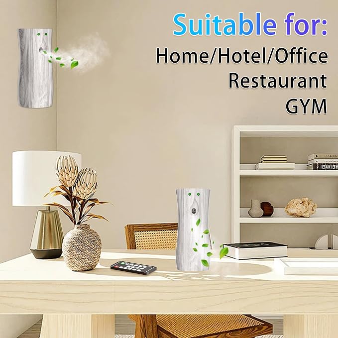 Automatic Air Freshener Spray Dispenser with Remote Control 2-Pack, BHW