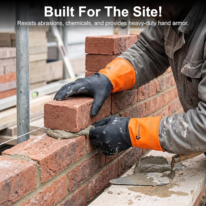 Gastody™ - Chemical Resistant Gloves, Reusable,Heavy Duty Safety Work Gloves,Resist Acid,Oil,Alkali - S-M-L-XL-XXL Size