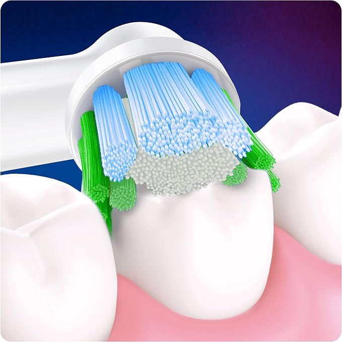 Oral-B Precision Clean Replacement Brush Heads, CleanMaximiser Bristles, Pack of 8
