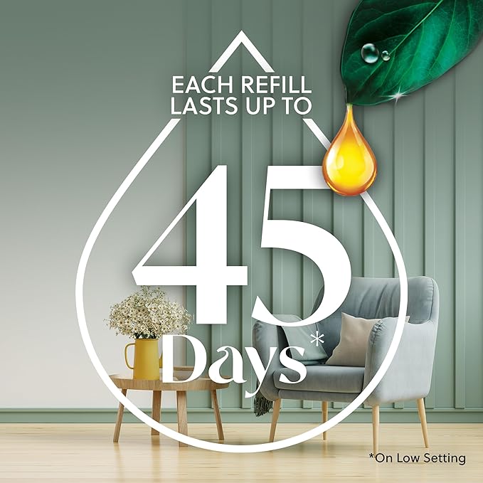 Air Wick Essential Mist Refill Multipack - Watermelon & Berries, Sea Spray & Breeze, Honeysuckle & Raspberry (Pack of 6)