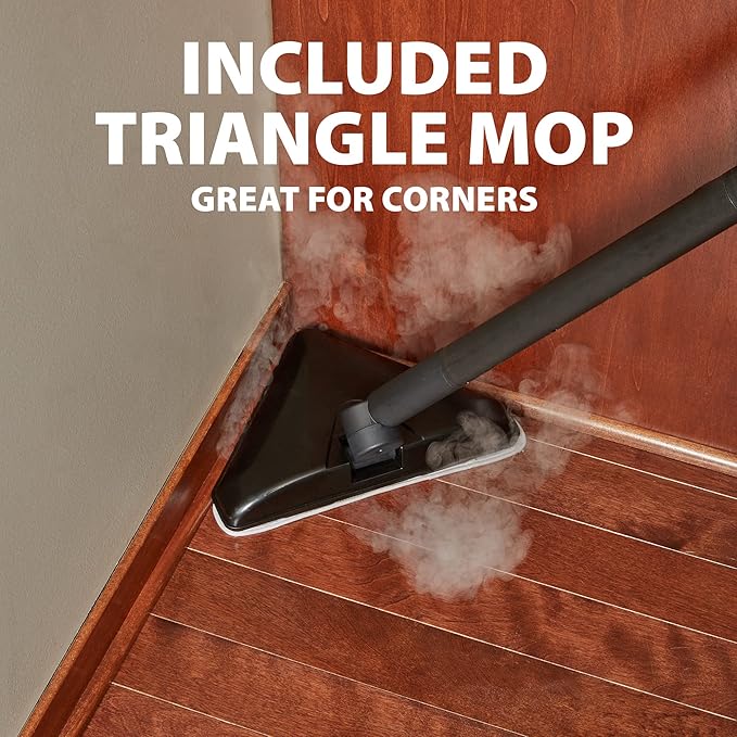 Wagner Spraytech 925e Elite Multipurpose Steam Cleaner, 20 Accessories | Elite steam cleaner includes 20 accessories for chemical-free whole home cleaning on hardwood, tile and other surfaces.