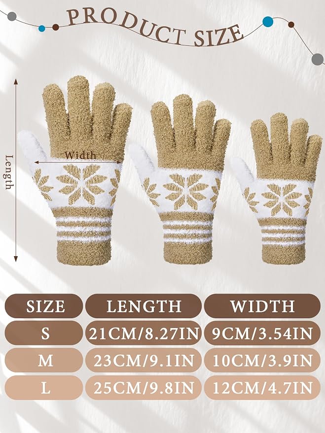 Patelai 3 Pairs Microfiber Dusting Gloves for Plants Leaf, Large | Gray, Dark Blue, Khaki, White,Plant Cleaning Gloves, Reusable Washable Gloves,House Furniture Blinds Dusting