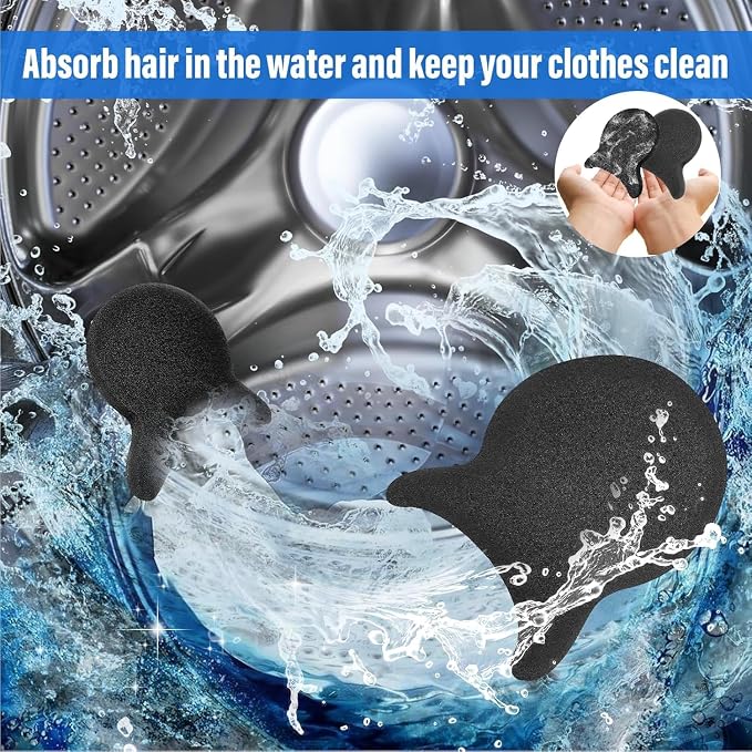 Pet Hair Remover for Laundry, Reusable Dog & Cat Hair Remover Tool, Effectively Removes Pet Hair, Lint and Dander from Bedding and Clothing, Suitable for Washing Machines, Dryers 6PCS