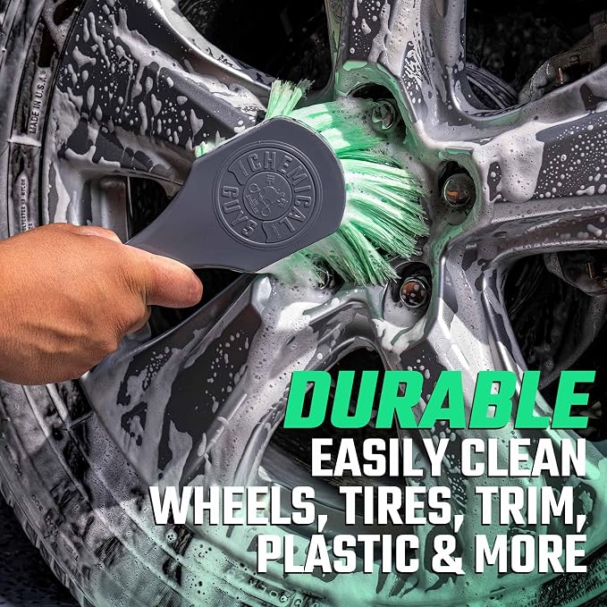 Chemical Guys 17-Piece Car Detailing Kit, Interior & Wheel Cleaner & Wash | Car wash soap, wheel cleaner, bucket, and brushes, 17 piece wash kit, complete DIY car wash and detail kit