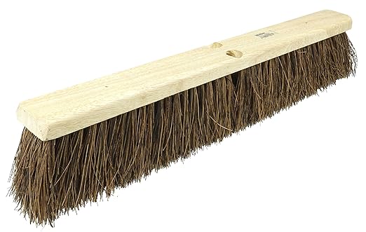 Weiler 42138 36" Garage Brush, Palmyra Fill, Includes Brace, Made in the USA