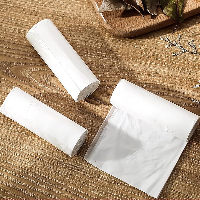 CHARMOUNT 4 Gallon Trash Bag - Garbage Bags 105 Counts | Unscented Thick Trash Can Liners for Bathroom, Kitchen, Bedroom