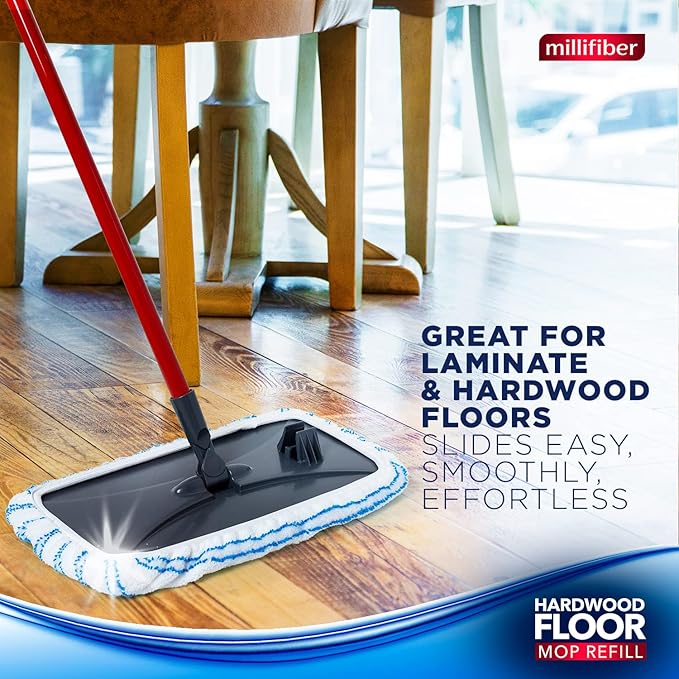 Millifiber Microfiber Mop Refills 15x8 in., 12-Pack (Mop is Not Included)