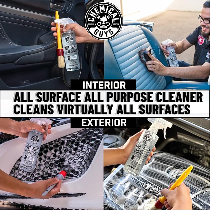 Chemical Guys, Nonsense Colorless & Odorless All-Surface Cleaner, 1 Gallon | Colorless, odorless, residue-free cleaner lifts dirt from vinyl, rubber, plastic, carpet and upholstery.