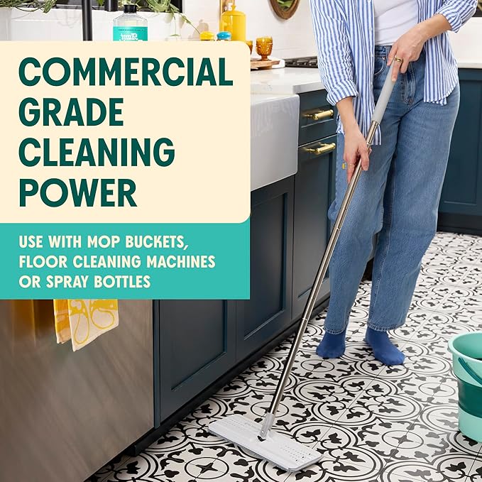 Aunt Fannie's Ultra Concentrated Vinegar Floor Cleaner, Lavender, 6 Pack | Makes Up to 16 Gallons per bottle, No Rinsing, Safe for Sealed Tile Vinyl Hardwood Laminate & Linoleum, Kid and Pet Safe