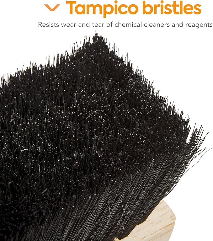 Coastwide Professional 24 Inch Push Broom Head, Tampico | Natural fiber bristles for sweeping floors in offices and facilities.