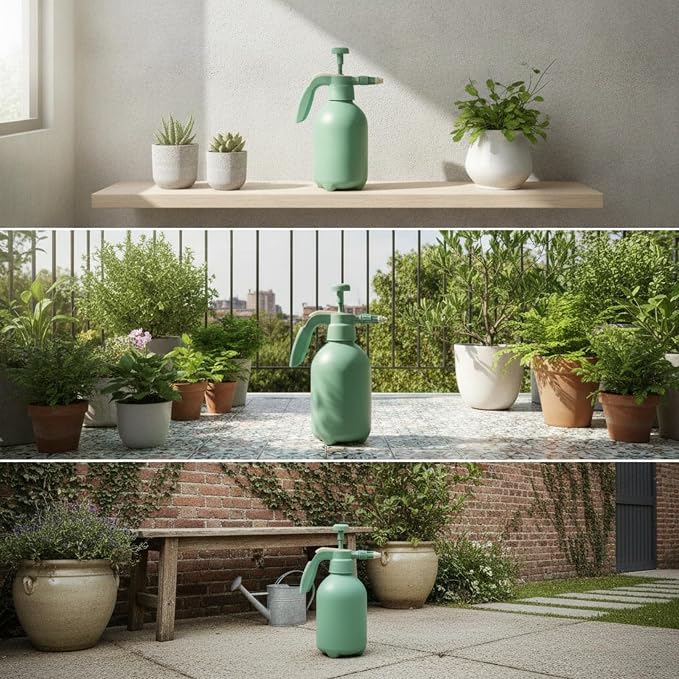 Water s with Adjustable Nozzle Trigger-Style Pressurized Spray Bottle Large Capacity Hand-Operated Bottle
