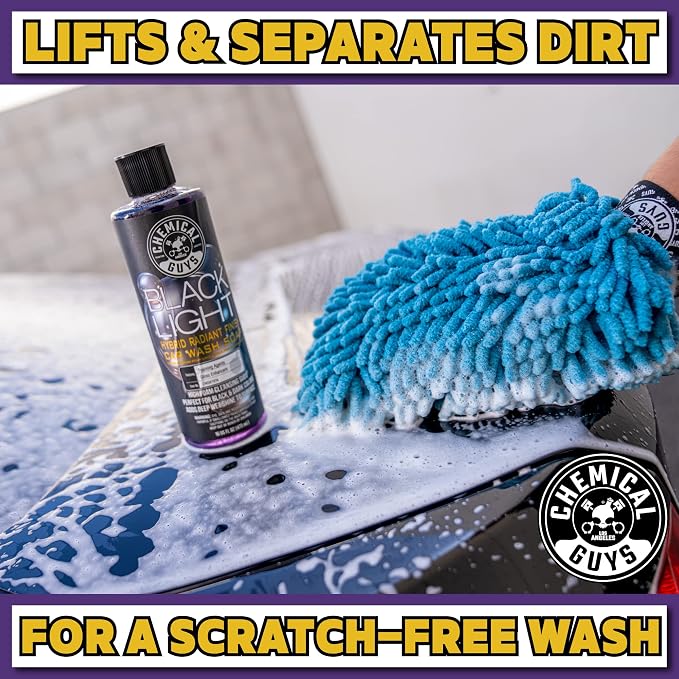 Chemical Guys, Black Light Foaming Car Wash Soap, Black Cherry, 1 Gallon