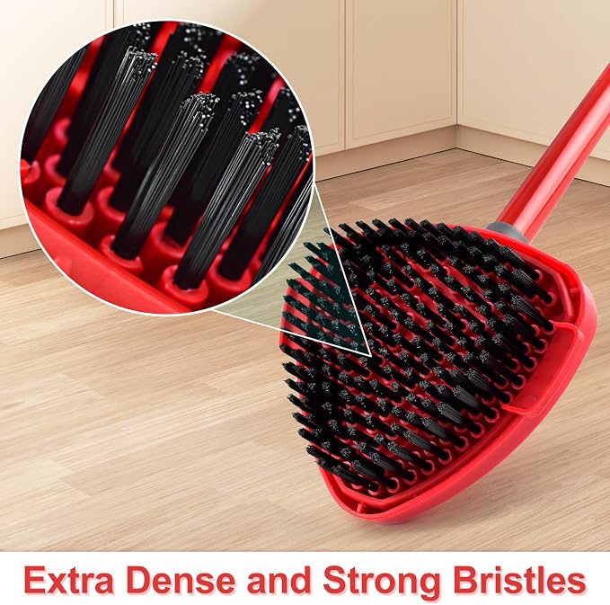 Scrubber Mop Head for Ocedar, Upgrade Scrub Brush for Oceda, Spin Mop Scrub Brush Head for Ocedar EasyWring 1-Tank, More Bristles Scrub Brush Attachment for Bathroom