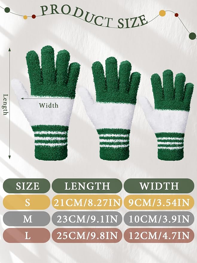 Patelai 3 Pairs Microfiber Dusting Gloves for Plants Leaf, Small | Dark Blue, Gray, Khaki, White,Plant Cleaning Gloves, Reusable Washable Gloves,House Furniture Blinds Dusting