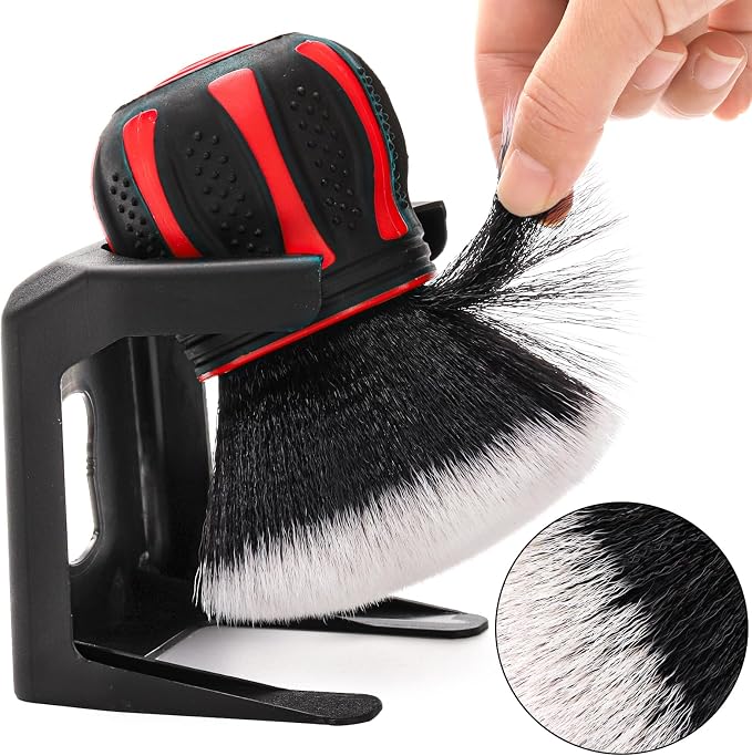 Yesland Car Detailing Brush, Ultra Soft Auto Interior Dusting Brush, Handle XL Synthetic Brush with Storage Rack, for Dashboard Air Conditioner Vents Leather, Vehicles Scratch Free