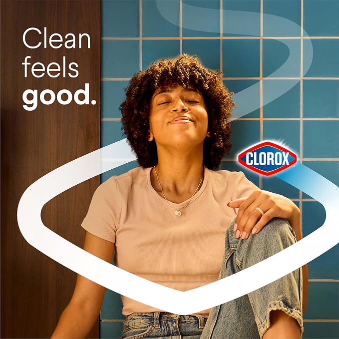 Clorox Scentiva ToiletWand Refills, Lavender and Jasmine, 10 Count | Disposable Toilet Brush Scrubbing Pads, Eliminates Hard Water and Lime Stains 2X Better than a Manual Brush