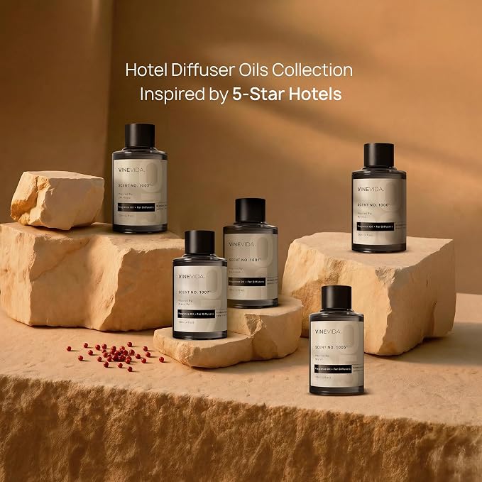 VINEVIDA (32oz) Hotel Diffuser Oil | Hotel Fragrance Collection | Cold Air Diffuser Oil
