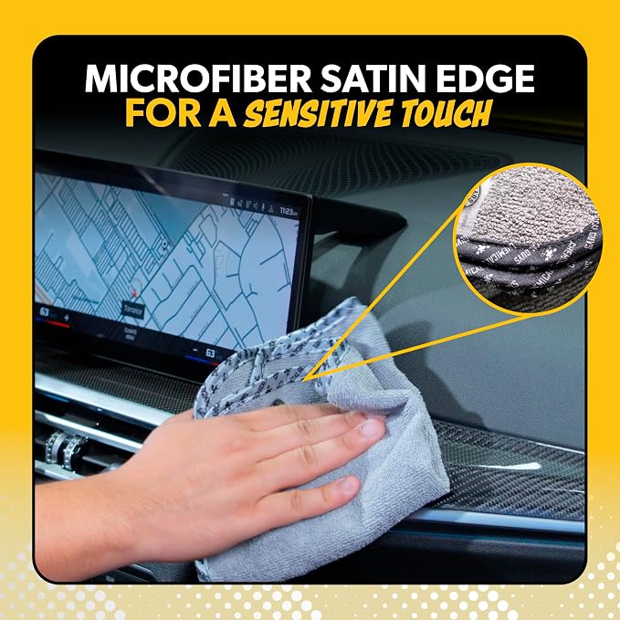 Chemical Guys, AllSwipe Multi-Use Microfiber Towels, Gray, 14 x 12, 9 Pack | Versatile microfiber towels for washing, drying, glass and interiors, soft and scratch-free, nine per pack