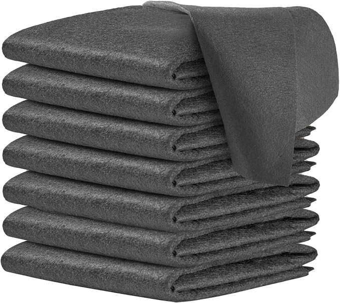 8Pcs Magic Cleaning Cloth Reusable, Thickened Microfiber Rags | Lint Free cloth for Glass Windows Mirrors Cars, Microfiber Towels for Kitchen Countertop Housekeeping