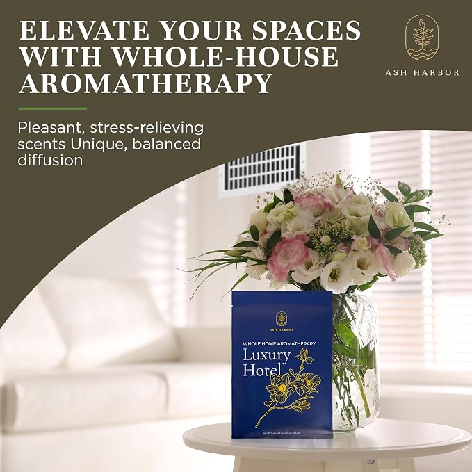 Luxury Hotel Whole House Air Freshener 4 Pack for AC Furnace Filter Scent