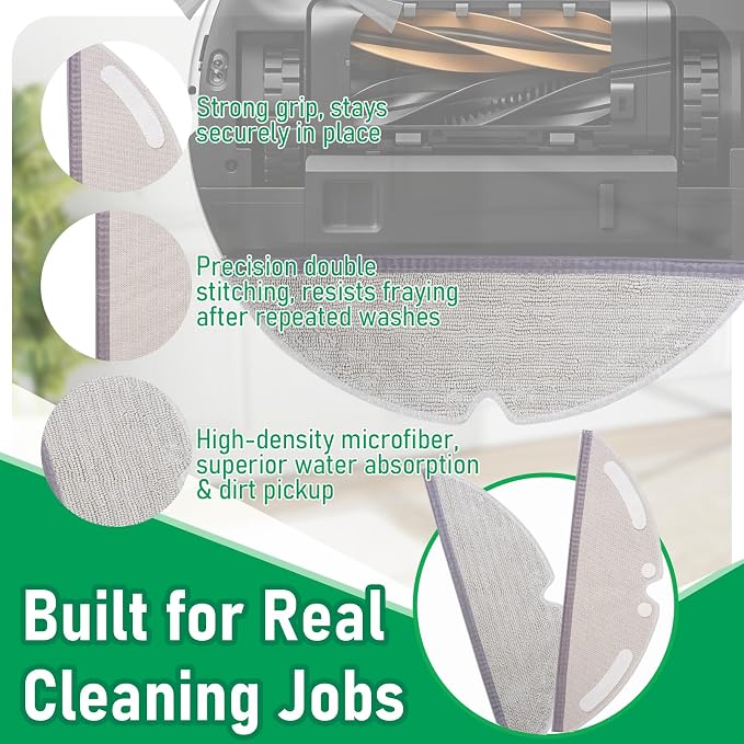 24Pcs Replacement Accessories Kit for Dreame D20 Pro Plus | 24-in-1 replenishment kit with brushes, filters, dust bags & mop cloths. Accessory kit compatible with Dreame D20 Pro Plus