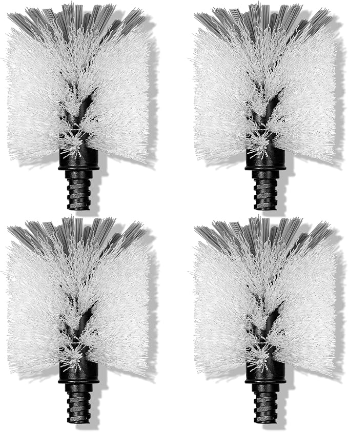Bottle Brush Refill Heads for OXO Stainless Steel Bottle Brush Only, 4-Pack | Bottle Brush Replacement Head for Cleaning Water Bottles, Baby Bottles, Glassware, Mugs, Tumblers