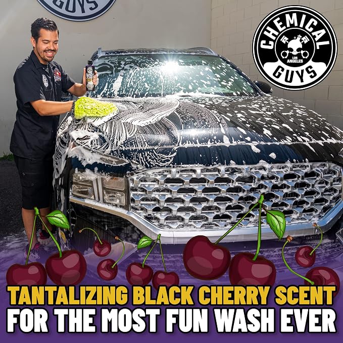 Chemical Guys, Black Light Foaming Car Wash Soap, Black Cherry, 1 Gallon
