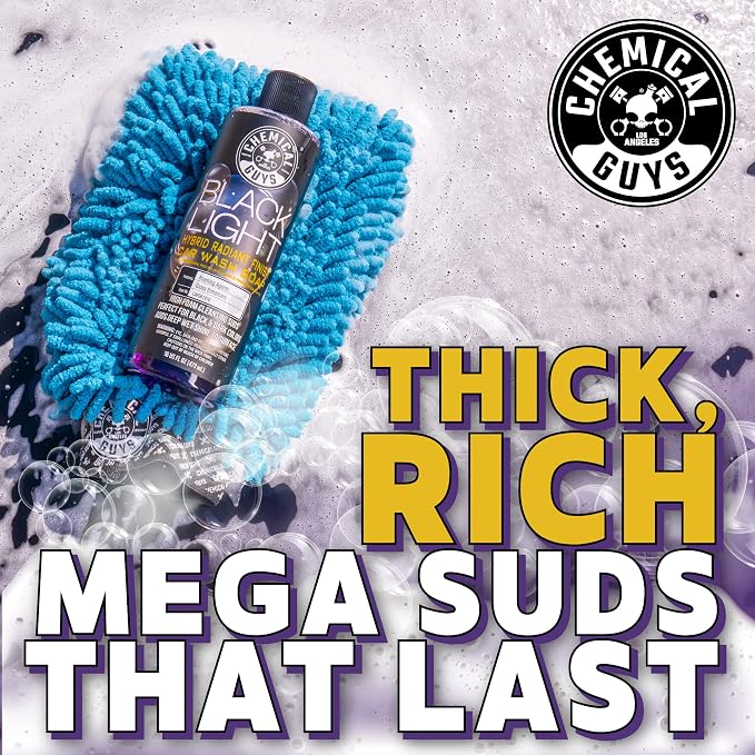 Chemical Guys, Black Light Foaming Car Wash Soap, Black Cherry, 1 Gallon