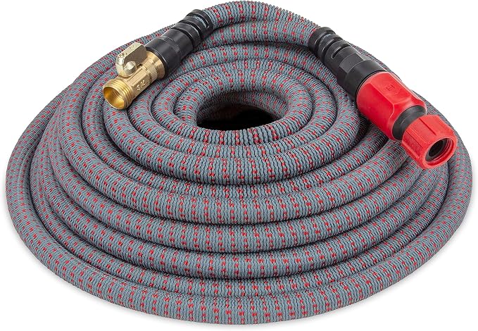 HydroTech 200 ft Expandable Burst-Proof Garden Hose, 5/8 in Diameter