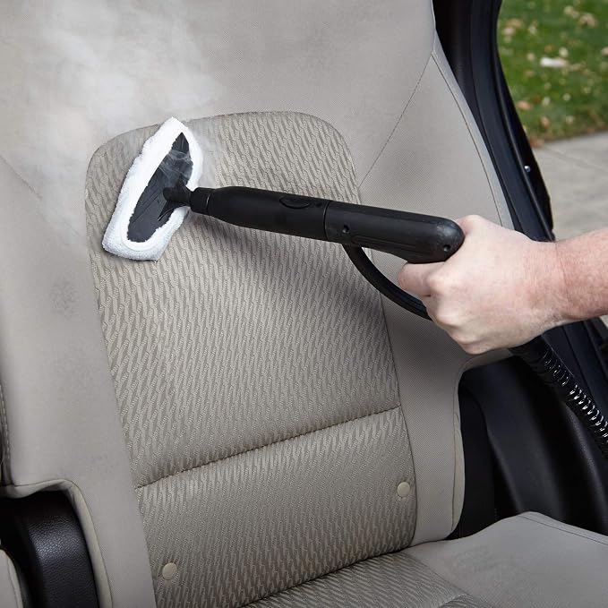 Wagner Spraytech 905e Auto Steam Cleaner, 12 Accessories for Cars | Multipurpose 905e steam cleaner includes 12 accessories for vehicle and household cleaning.