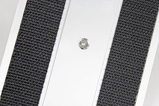 CleanAide Flat Mop Plate Frame for 10" Microfiber Pads, Commercial-Grade Aluminum with 360° Swivel, Hook and Loop Fastening, Lightweight and Durable, Gray, 10" Frame, 10 Inches