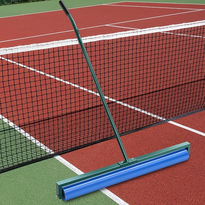 Suclain 36 Inch Tennis Court Squeegee PVA Foam Sponge Roller Lightweight Removes Water Quickly Clear Floors Tool for Tennis Basketball Sports Courts Garages