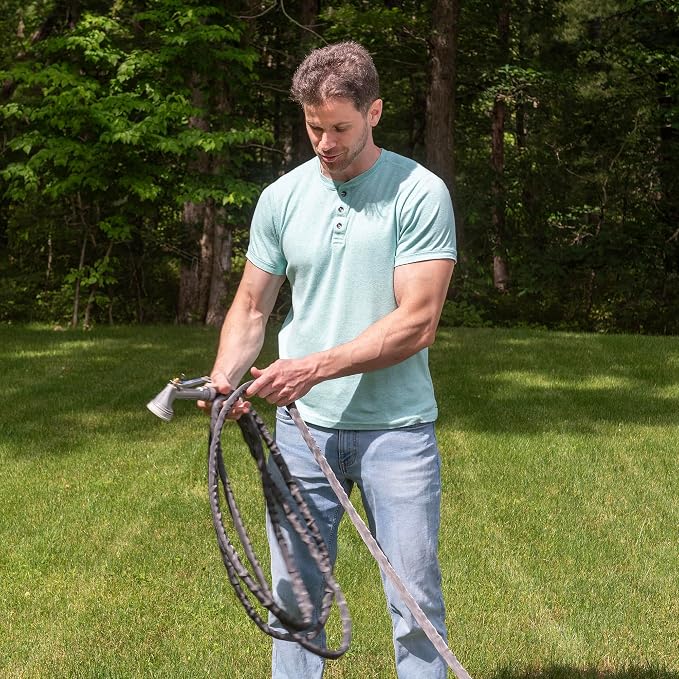 5/8" x 50ft zero-G Lightweight Garden Hose, Kink Free Garden Hose, Teknor Apex Water Hose