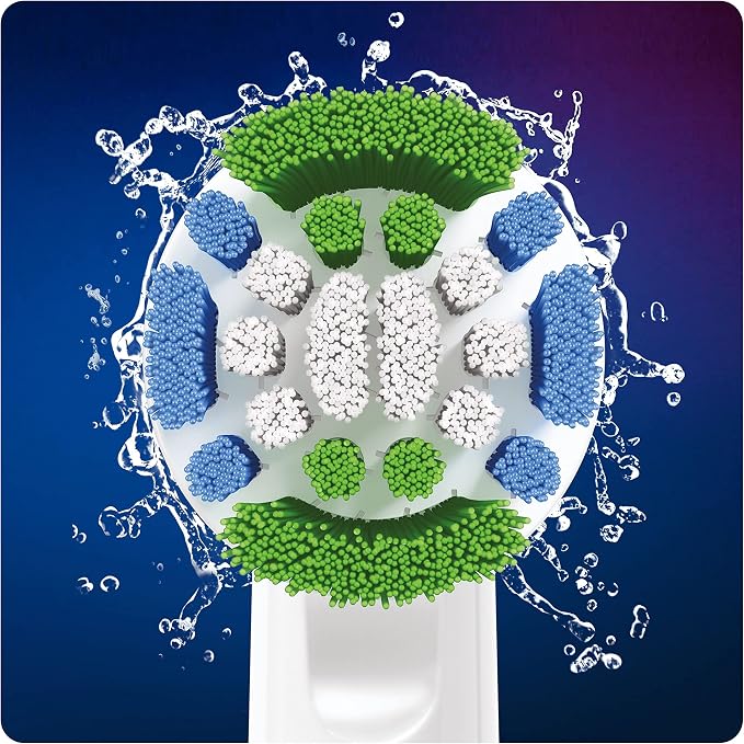 Oral-B Precision Clean Replacement Brush Heads, CleanMaximiser Bristles, Pack of 8