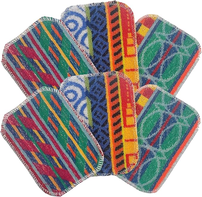 Molly’s Marvelous European Scrubbing & Scouring Pads Dishwasher Safe, Non-Scratch Cleaning for Pots, Pans, Stainless Steel, Countertops & Floors (6 Pack)